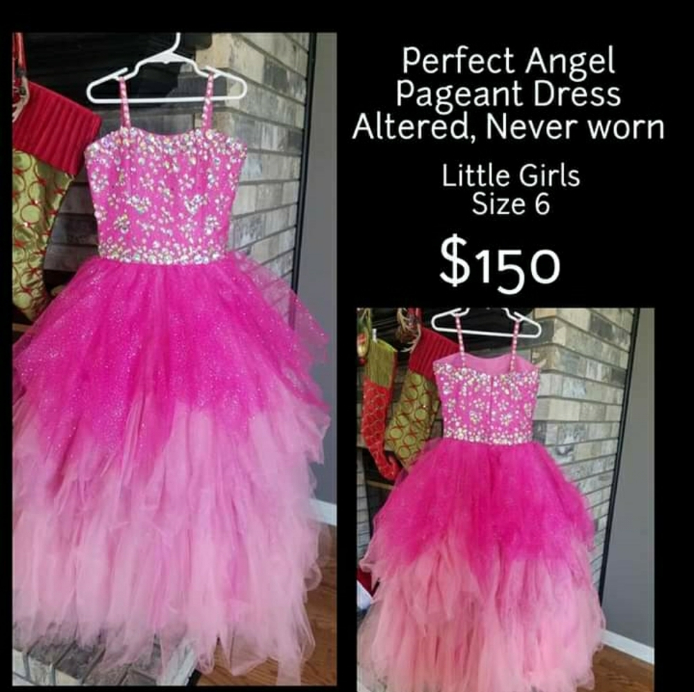 Perfect Angel Pageant Dress little Girl 6